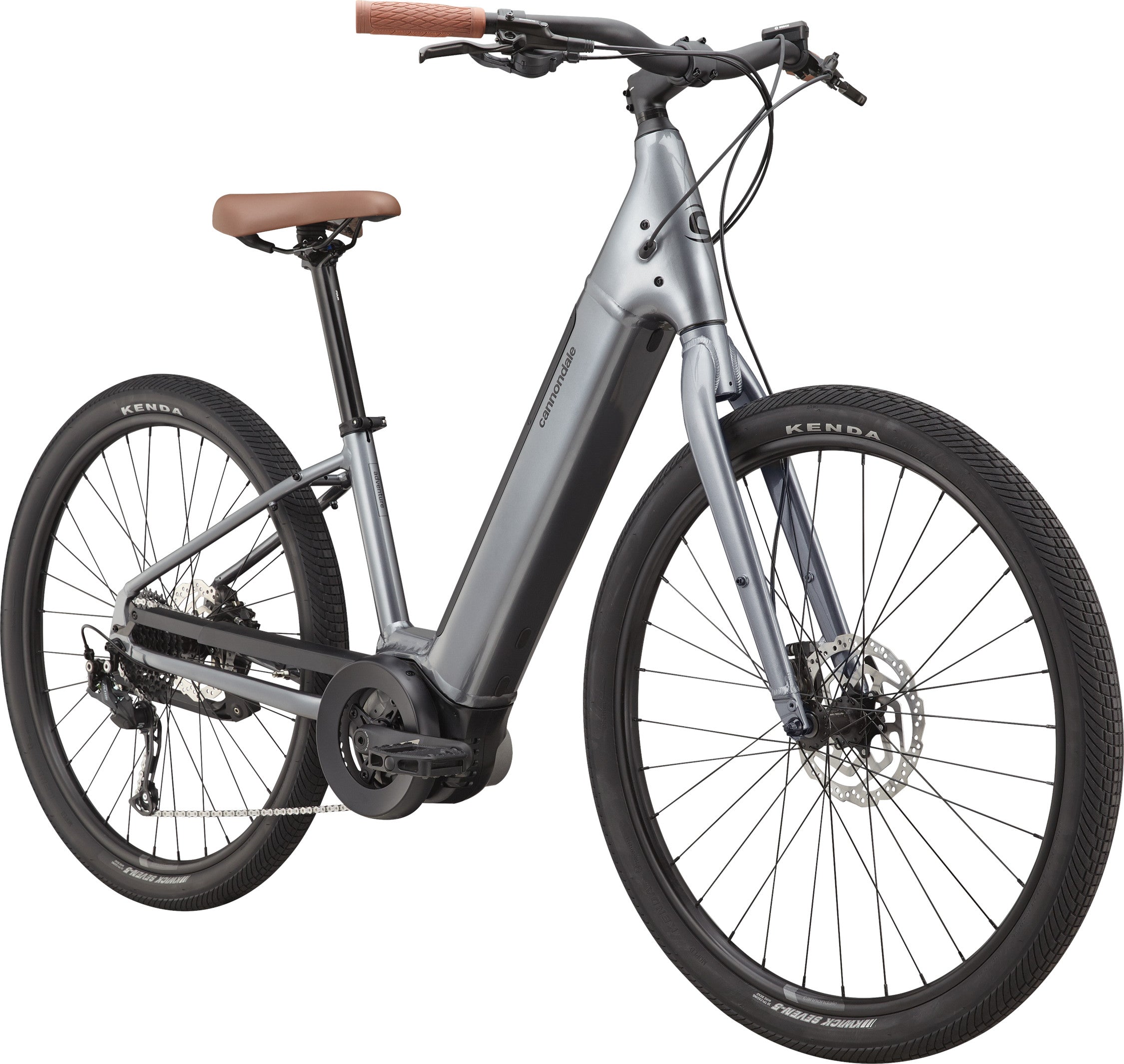 Cannondale Adventure Neo 4 Electric Urban Bike Electric Blu The Rolling Fix
